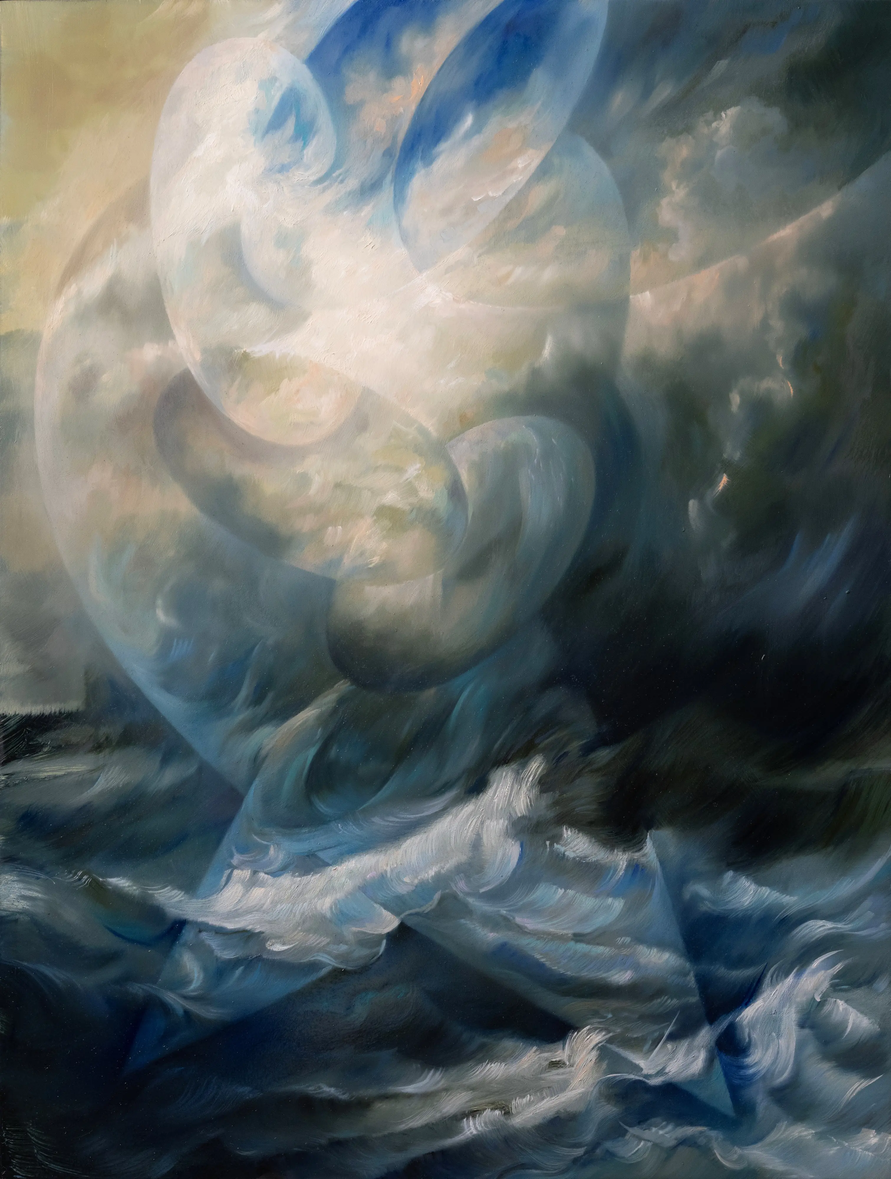 Ascending Portals Through Silky Oceans